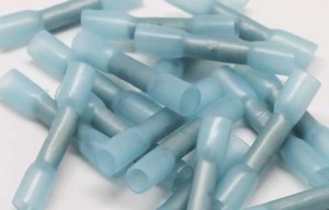 Blue Heat Shrink 4mm Wire Joiners (50 Per Pack)